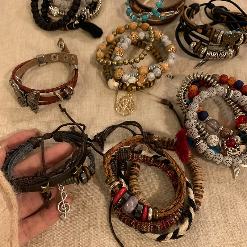 somedayifボヘミアン異域ブレスレット4重 8s