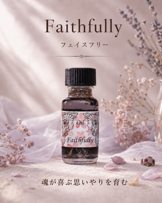 【魂の充実感】メモリーオイル　フェイスフリー(思いやり)　2026年新作