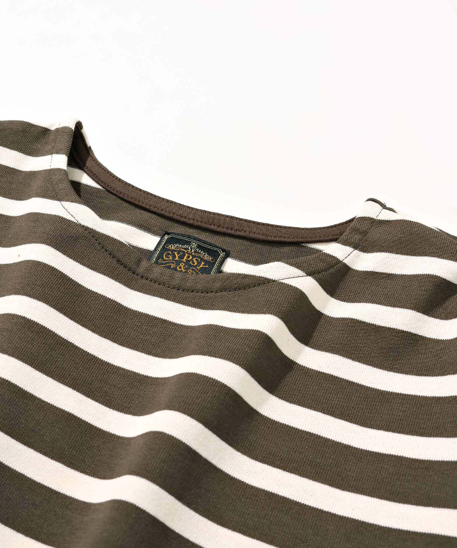 SOPHNET. エルボーパッチ ロンT Mサイズ ELBOW PATCH BORDER エルボー パッチ ボーダー ロンT GS2529968