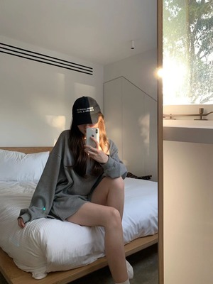 (予約) ounce / Waffle sweatshirt T