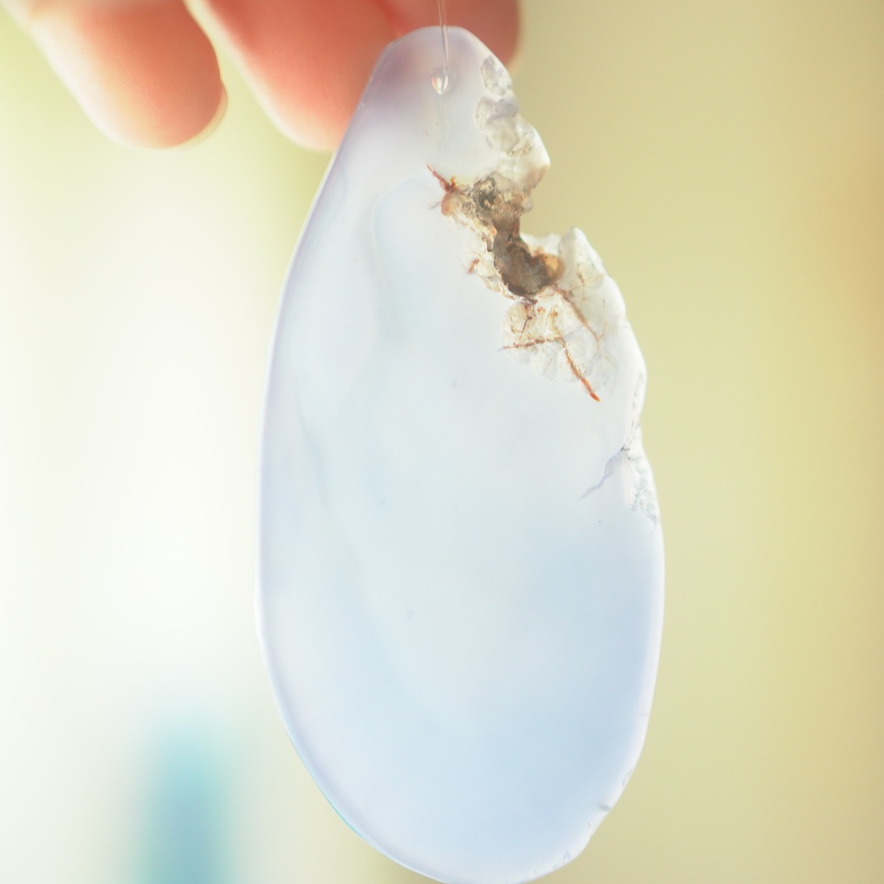 Ice Water 17 - アゲートヒーリングチャイム / Agate Sun Catcher Wind Chime 736