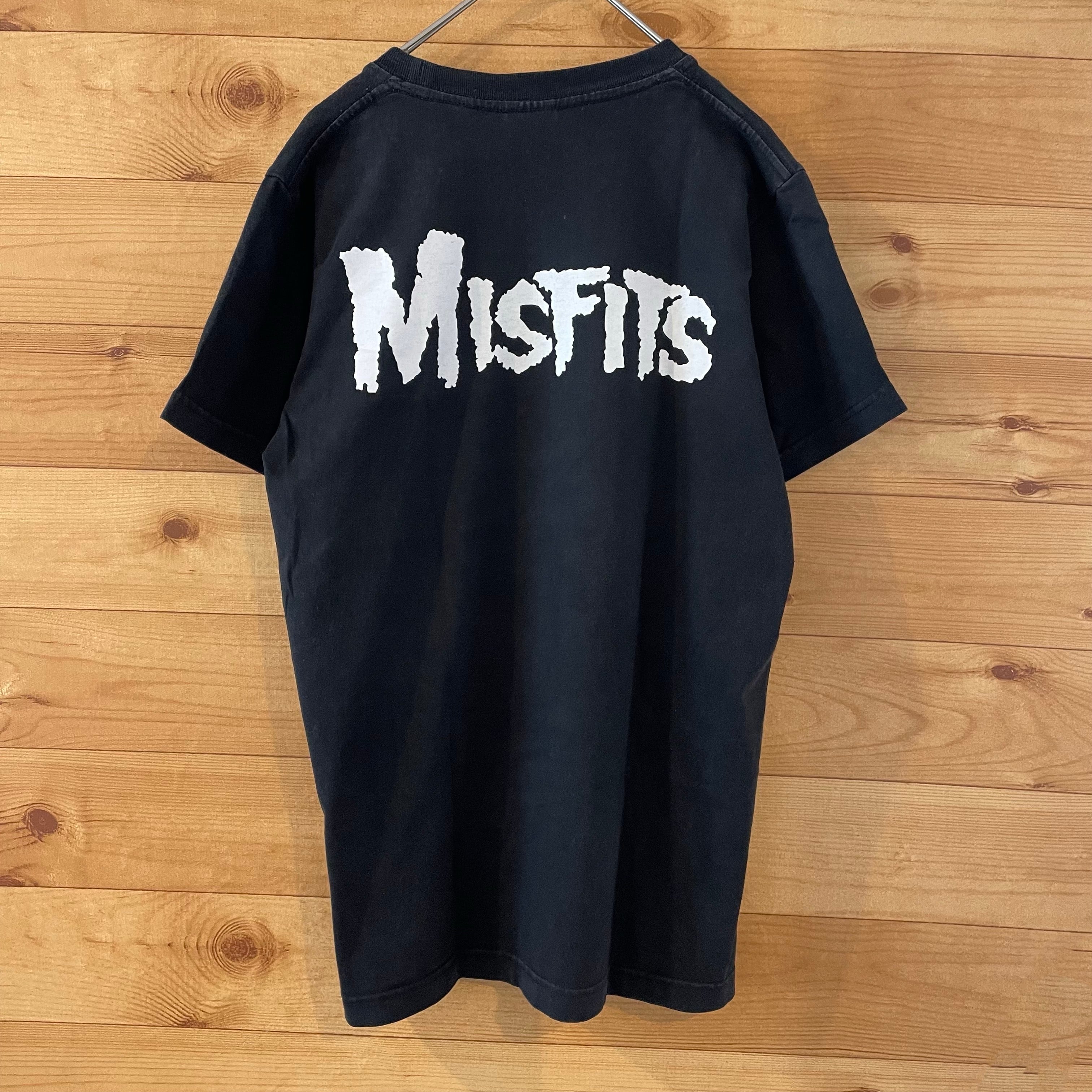 againstバンドTシャツ Misfits ミスフィッツ バンt ロックTシャツ US