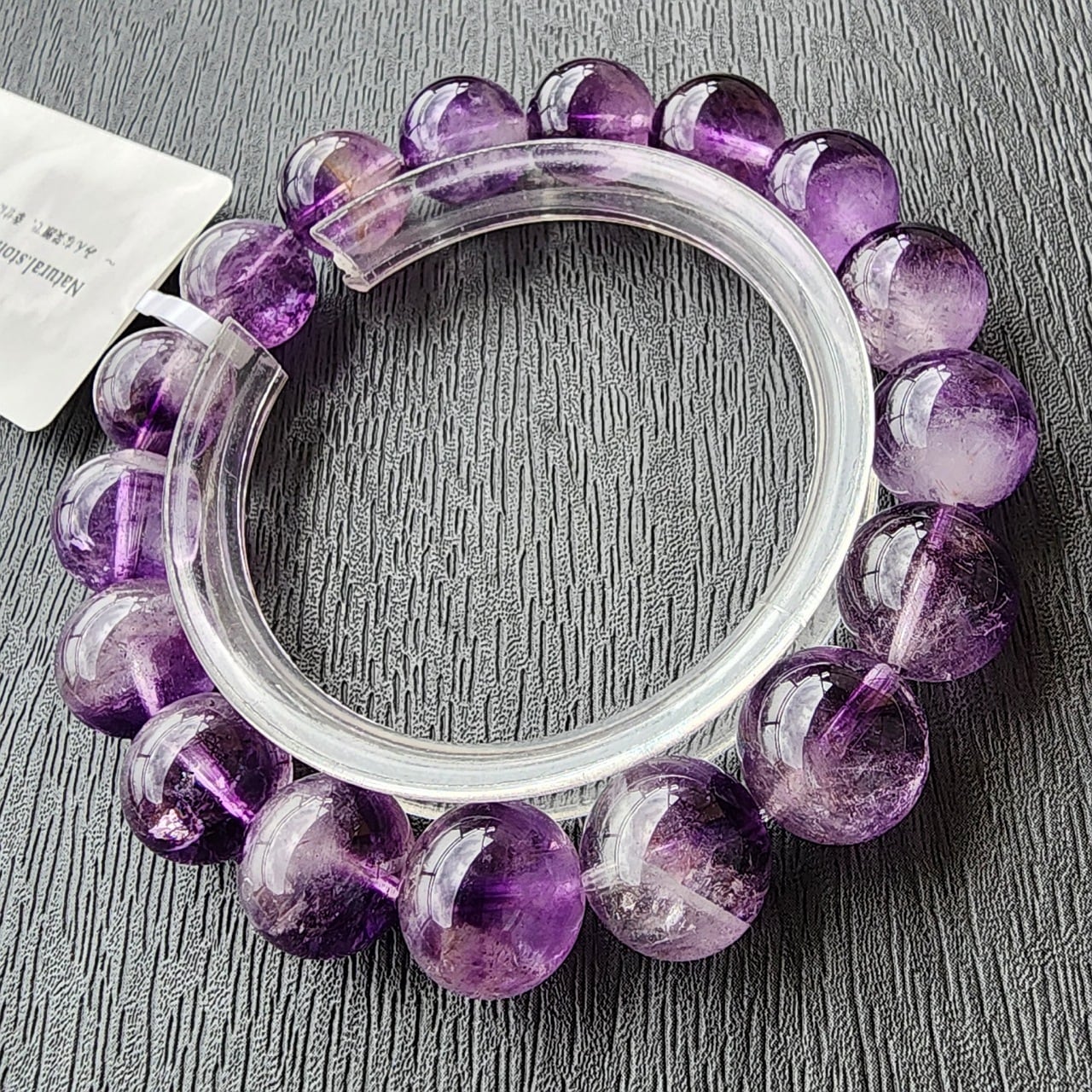 エレスチャル様 GX093】高品質アメジストエレスチャル 天使のギフト 1点物 天然石