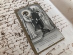 FRANCE 1900's antique Holy card