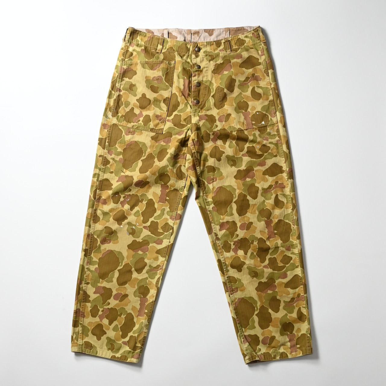 BOWWOW / DUCK HUNTER CAMO FIELD PANTS (裏側)
