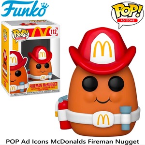 ☆US直輸入☆FUNKO 【 POP! AD ICONS VINYL FIGURE MCDONALDS FIREMAN McNUGGET（ マクドナルド ファイヤーマン マックナゲット ）】 ビニールフィギュア〚アメリカン雑貨 アメトイ〛