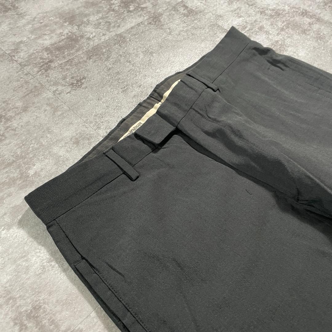 90s EMPORIO ARMANI イタリア製 black slacks | ib2