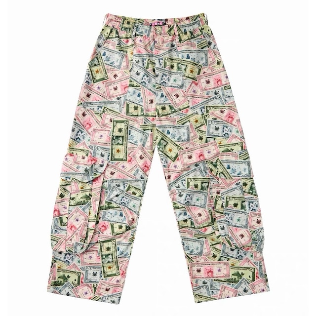 [CFIERCE] Many Money Wide Leg Pants