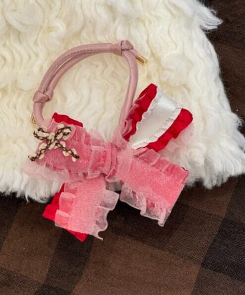 予約【mimime】Blooming Autumn Necklace (Red)
