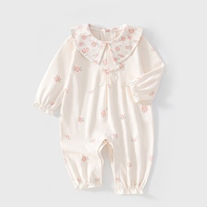 【BABY】可愛い花柄オールインワン