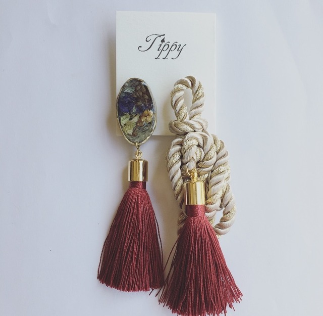 robe tassel pierce / earring