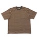 NOROLL / UNEVENNESS S/S TEE SOILBROWN