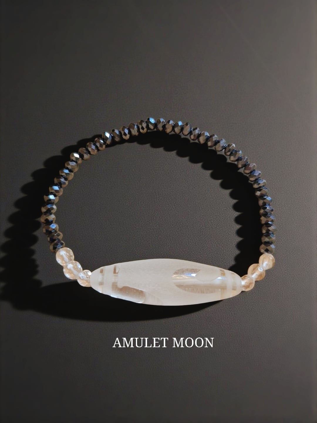 Silver925 天然石 アミュレット ブレスレット 天然石 AMULET MOON