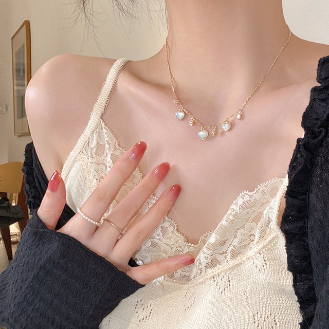 【送料無料】 レディース アクセサリー アクセ ネックレス チェーン ハート ラブ フォーマル エレガント かわいい 大人可愛い きれいめ シンプル 甘め カジュアル ゴージャス 華やか 大人 上品 おしゃれ お洒落 セクシー オールシーズン シーズンレス ウェディング ブライダル 結婚式 二次会 2次会 1.5次会 披露宴 お呼ばれ 挙式 パーティー 成人式 謝恩会 演奏会 発表会 10代 20代 30代 40代 女性用 ママ オフィス ビジネス イベント モテ