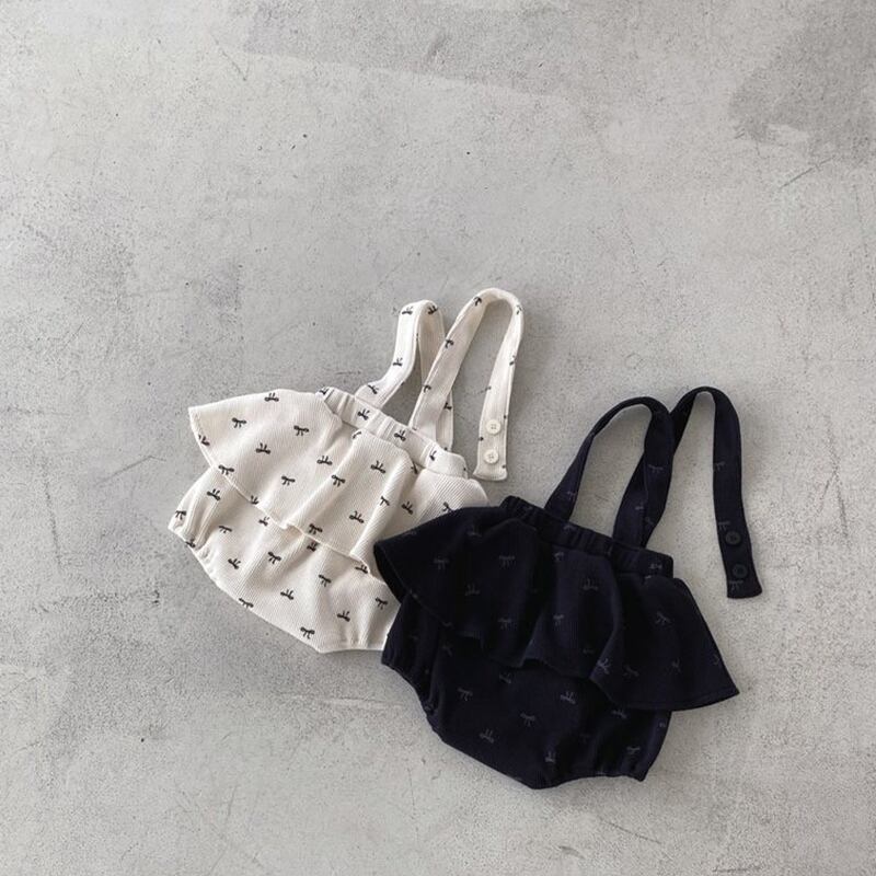 【BABY&KID】秋新作 蝶結びサロペット