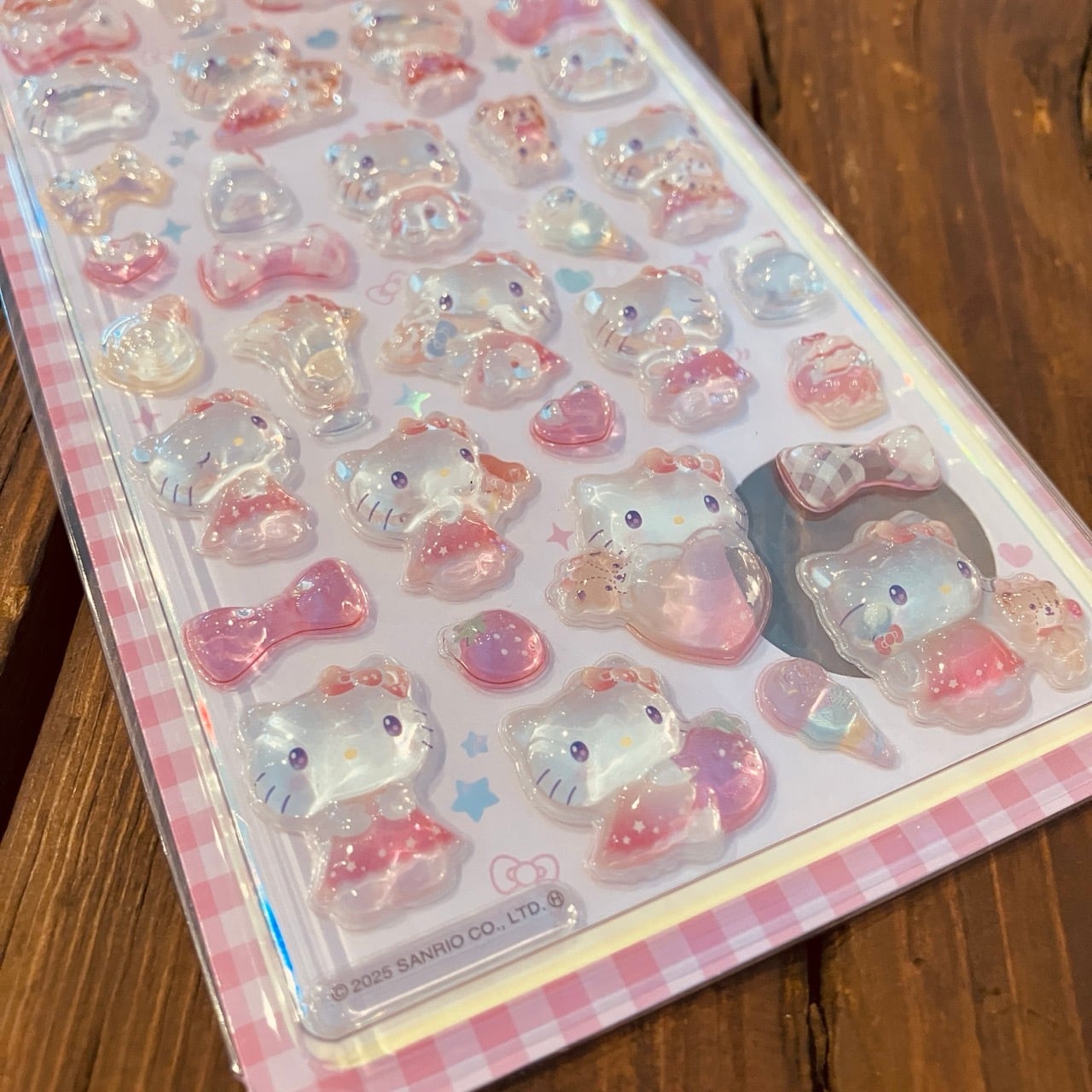 サンリオ ハローキティ ピンク ボンボンドロップシール CA04