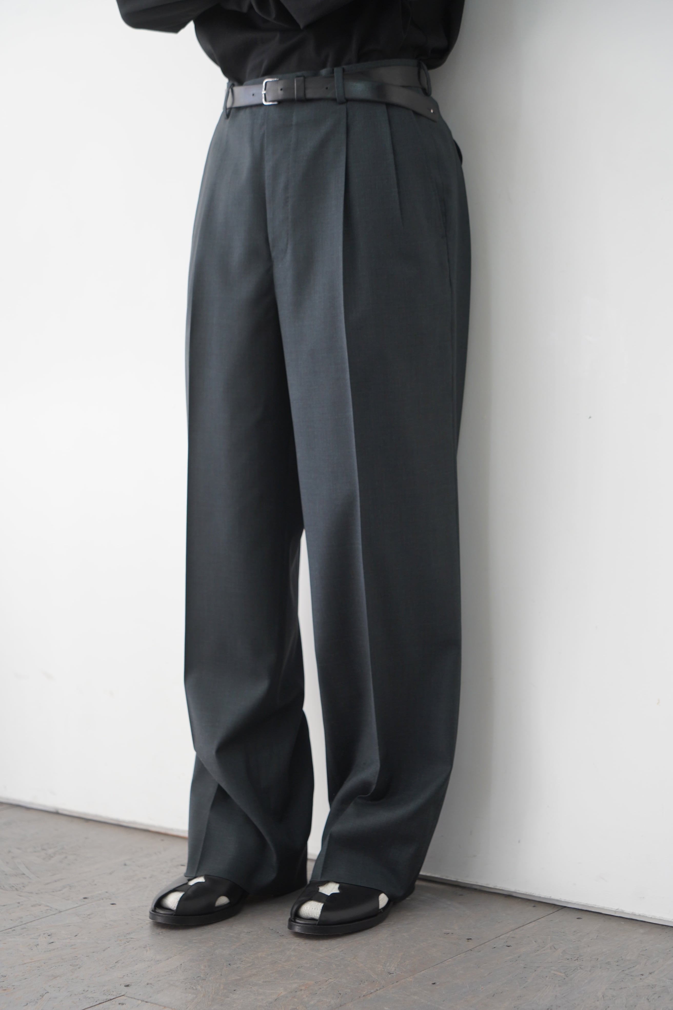 MAATEE&SONS / EX.俺たちのスラックス (怪しいC.GREEN) | LiNN