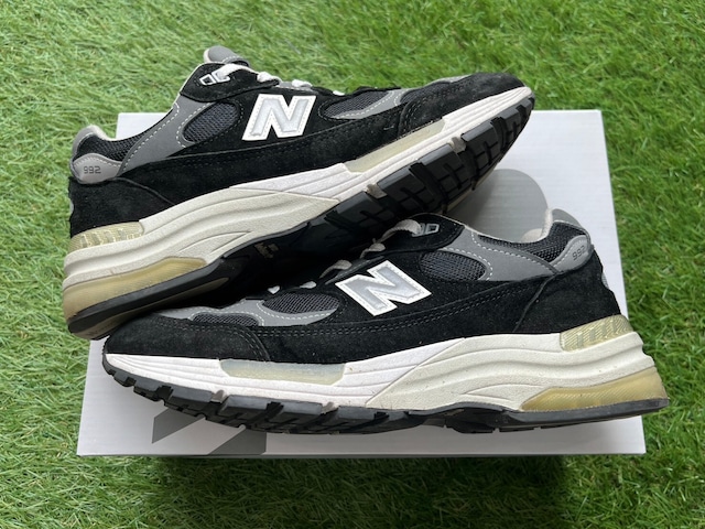 NEW BALANCE M992EB BLACK GREY 27cm D 40301