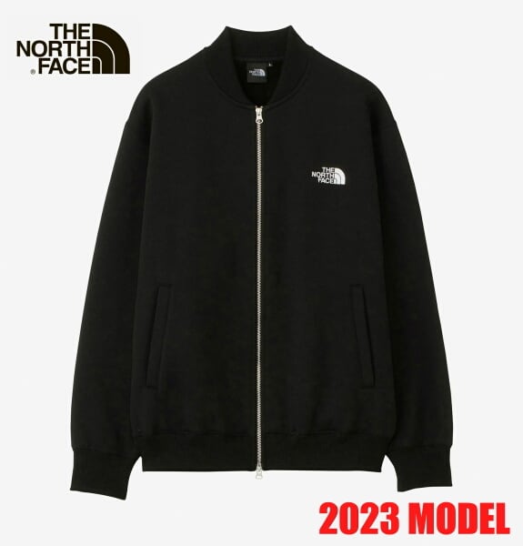 ノースフェイス スウェット ジップアップ THE NORTH FACE ボンバースウェット NT62336 ブラック | BEES HIGH  powered by BASE