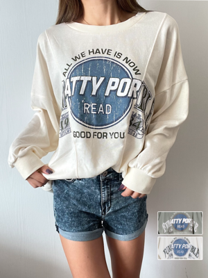 ヴィンテージ切り替えスウェット