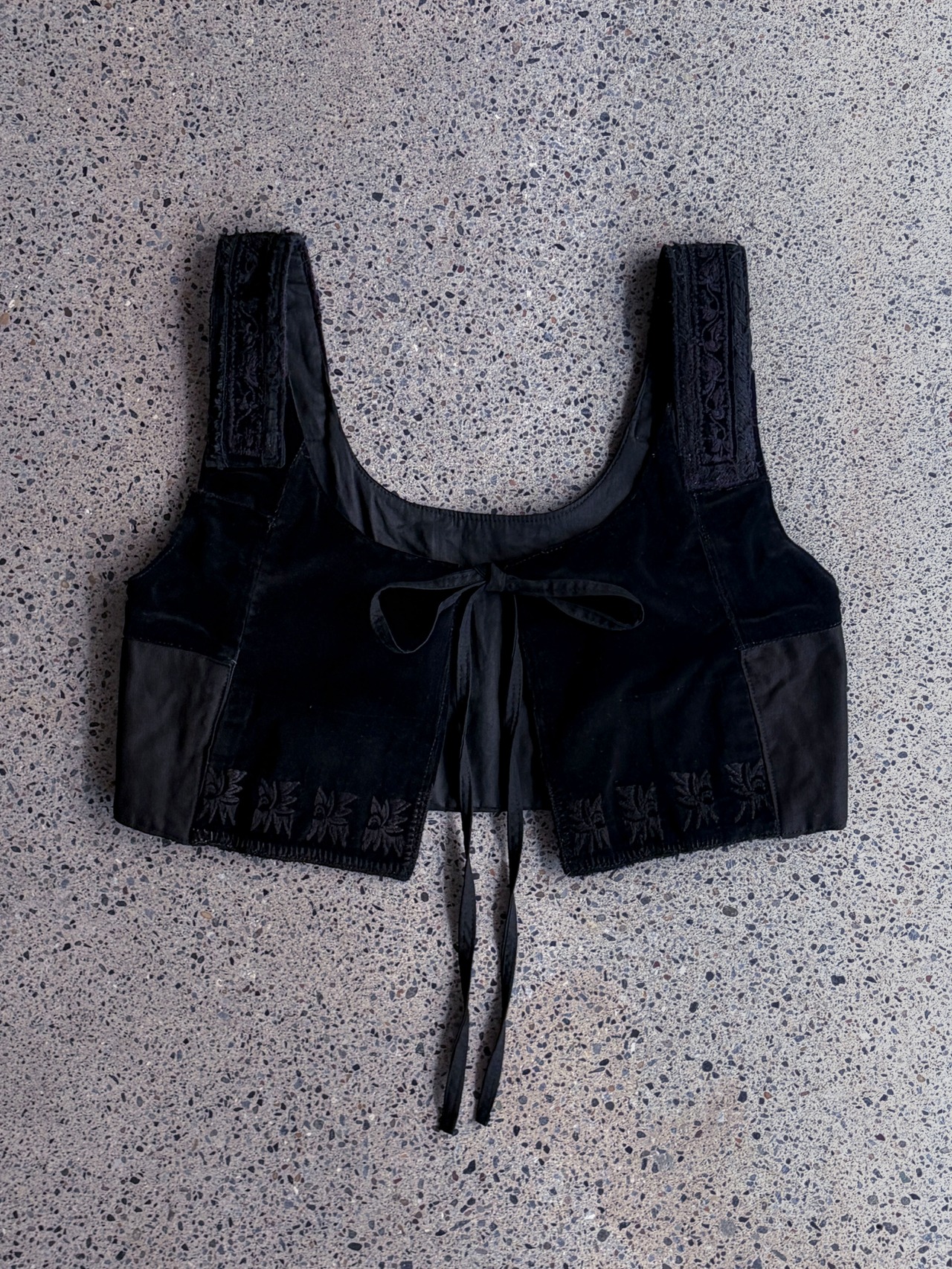 tay Original【BLACK and RE-SEW】／Vintage Miao bustier