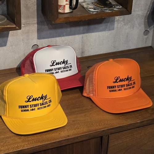 LUCKY OLDIES SHOW " CONVOY " メッシュCAP #1