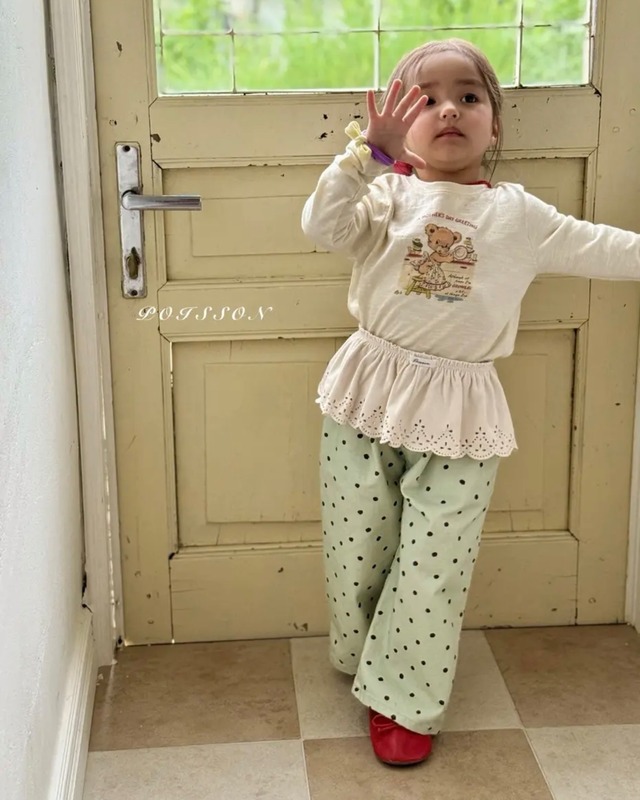 【予約/送料無料】POISSON / Greeting t-shirt