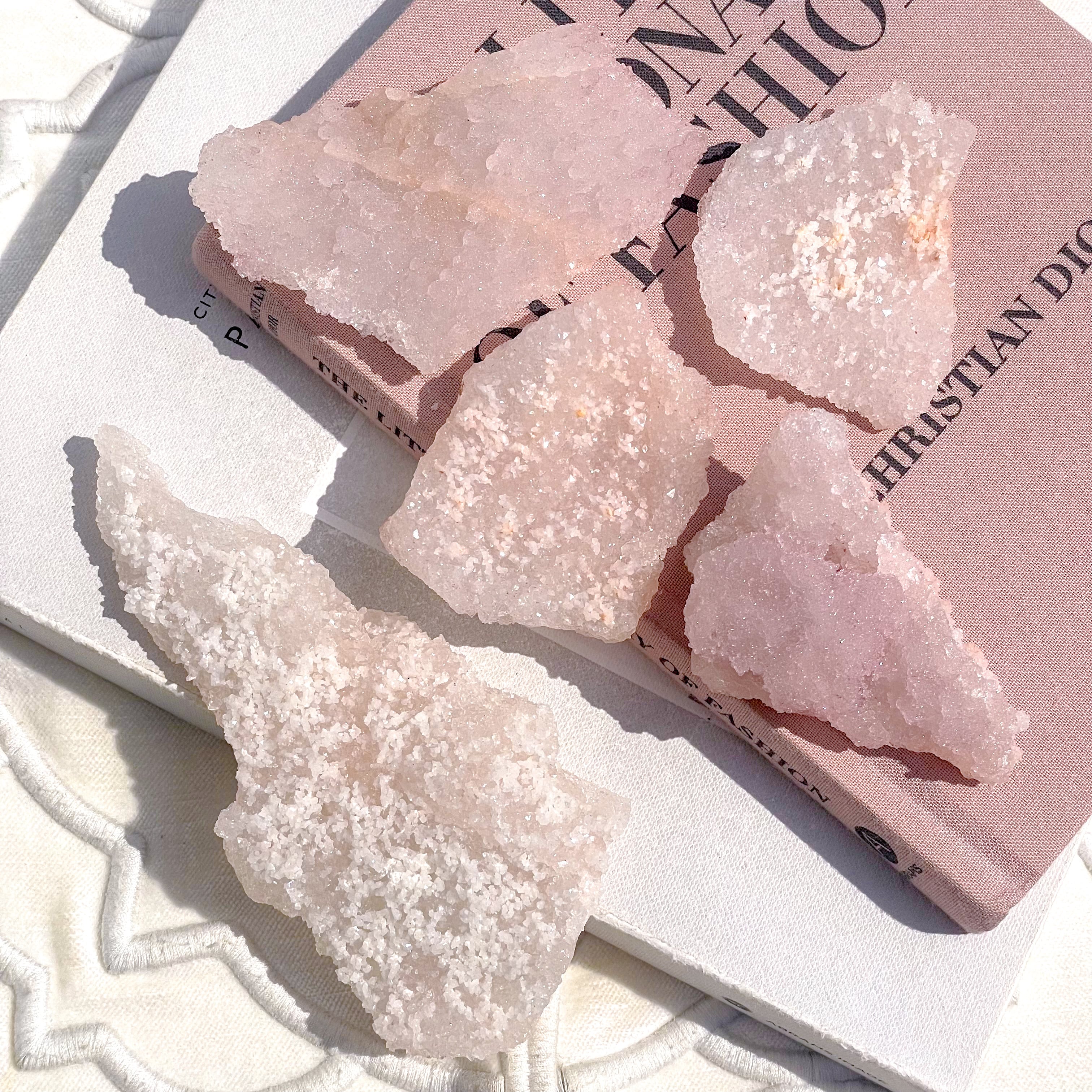 Pink & Red Sugary Apophyllite 10✧ ピンク&レッド シュガー