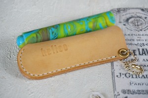 ペンシース（helicoロゴ入り）ブリーナイエロー