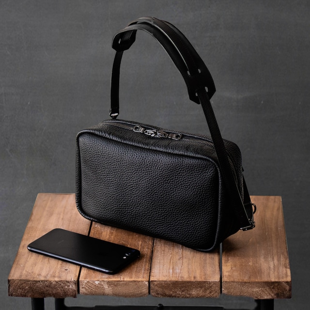 本革スマートフォンポケットバッグ キャッシュレス 電子マネー 仮想通貨 SmartPhone Pocket Bag -Full Leather