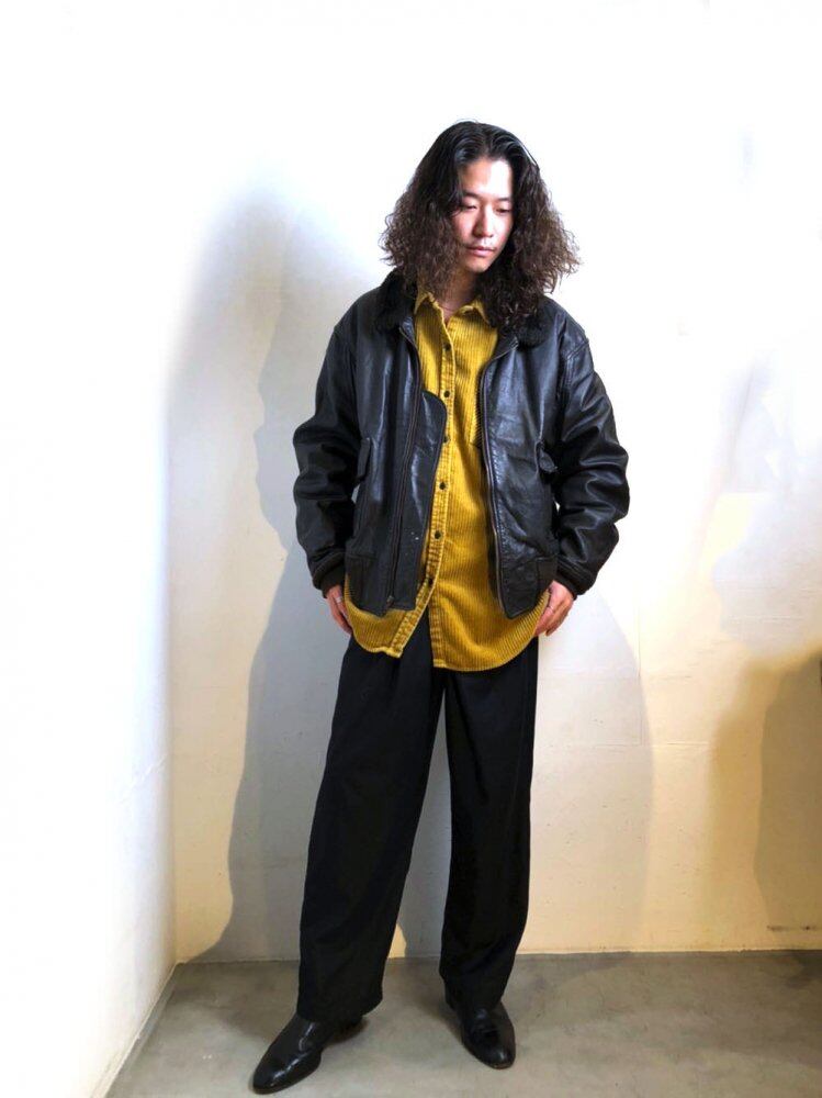 Vintage G-1 Style Leather Jacket [1980s-] Type: G-1 Vintage Flight