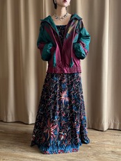 Dull color import nylon jacket-5171-3