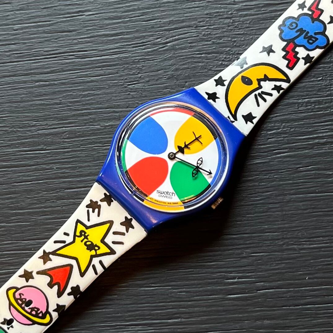 1992 ＂SWATCH／Jean-Charles de Castelbajac＂スウォッチ・カステルバジャック 腕時計