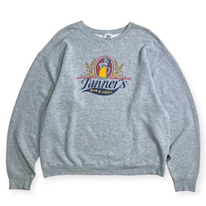 "BAR&GRILL” Gray Sweat /"バー＆グリル” グレー スウェット