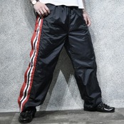 side snap nylon pants