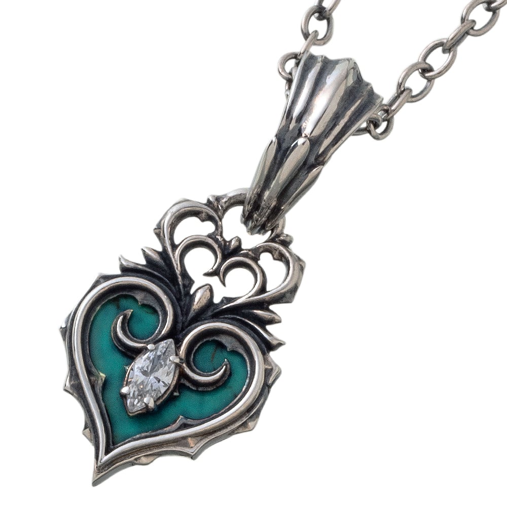 ハートオブジオーシャンペンダント2 AKP0164 Heart of the Ocean Pendant 2 シルバーアクセサリー Silver jewelry