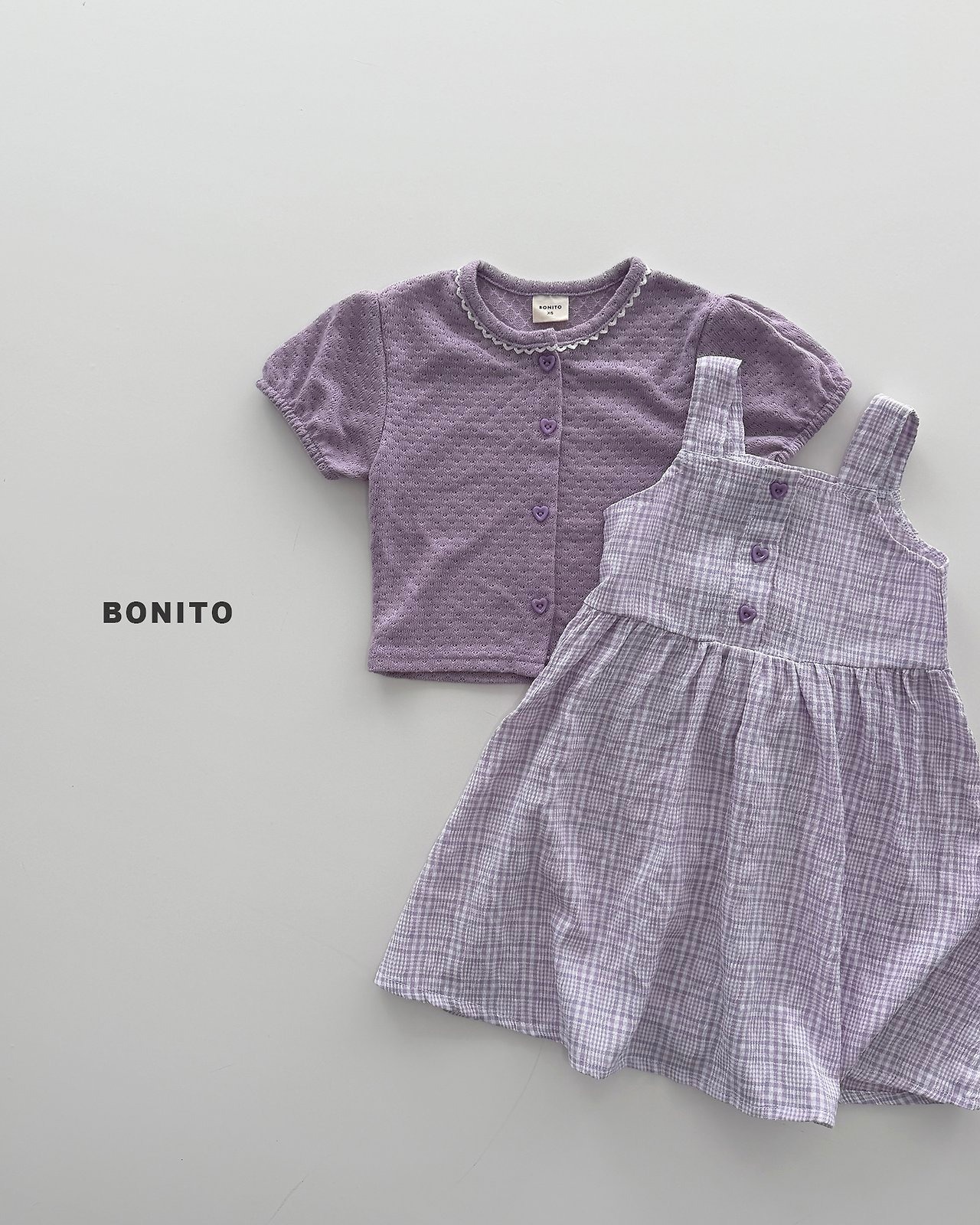[BONITO] Picnic Check Dress / [보니토] 피크닉체크원피스
