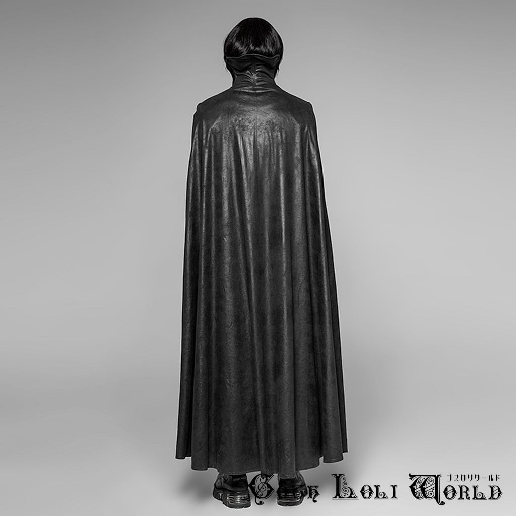 即納/送料無料】WY-934LCM-BK ヴァンパイア風マント付ロング 即納/送料無料】WY-934LCM-BK ヴァンパイア風マント付ロング