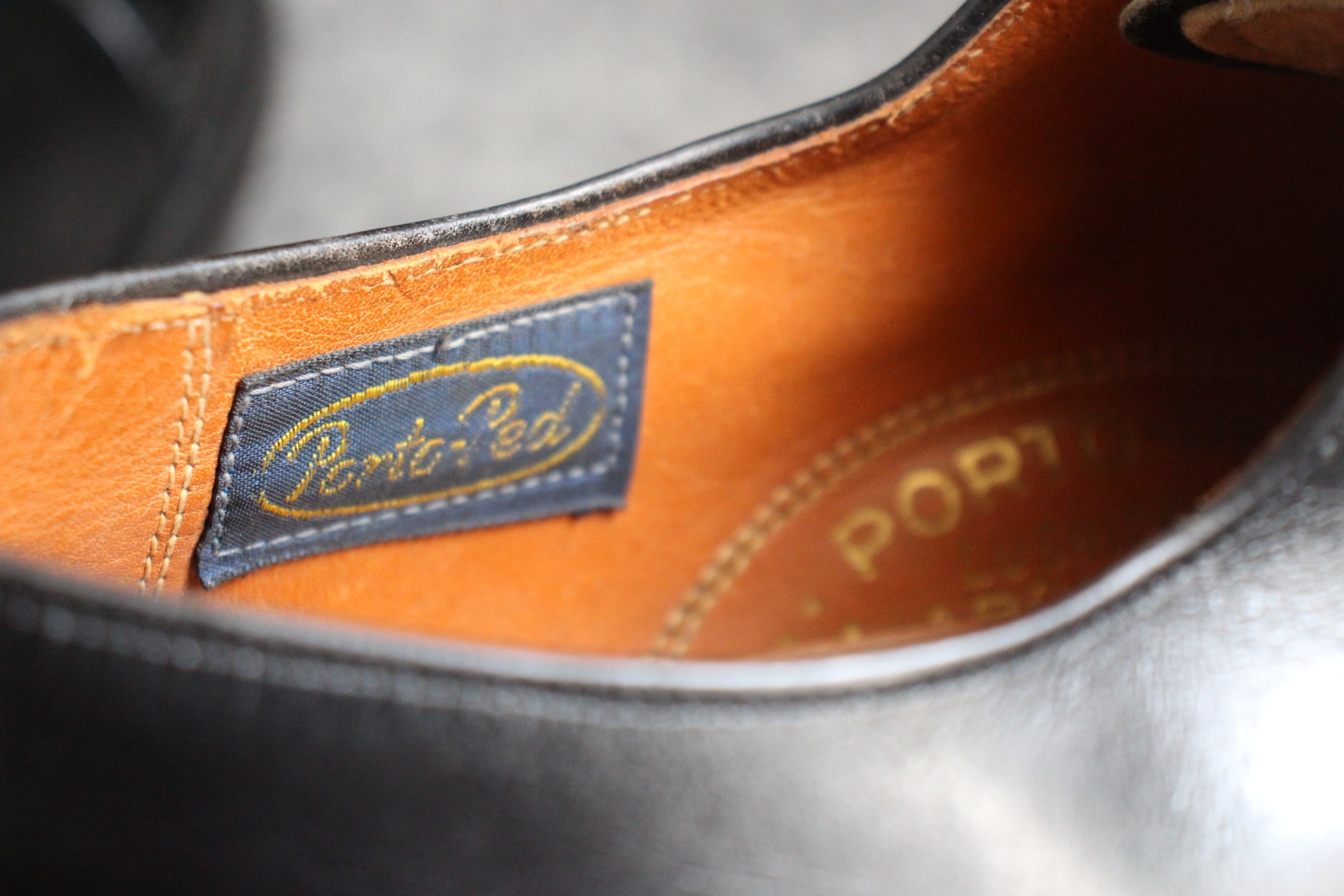 US8C Porto-ped パンチドキャップ MADE IN USA 50's | SUPER 8 SHOES
