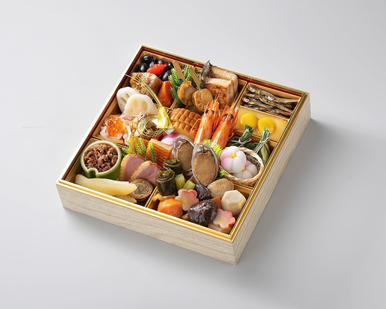 賑(にぎわい) 手仕込み一段重