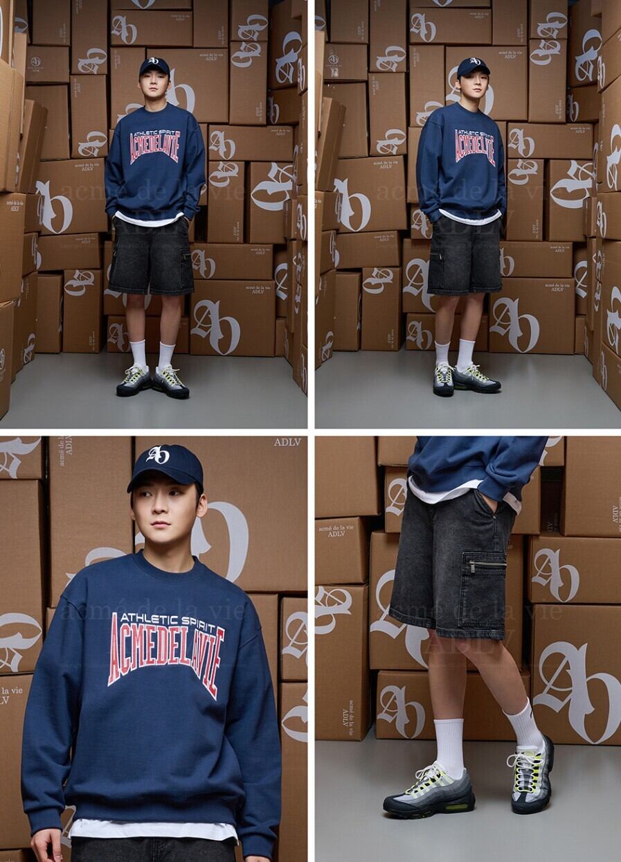 ☆SEVENTEEN ジョンハン 着用！！【ADLV】VARSITY LOGO EMBOSSING