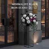 Minimalist Black Iron Stand【S / L】