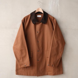 Cotton Canvas Work Jacket　Camel