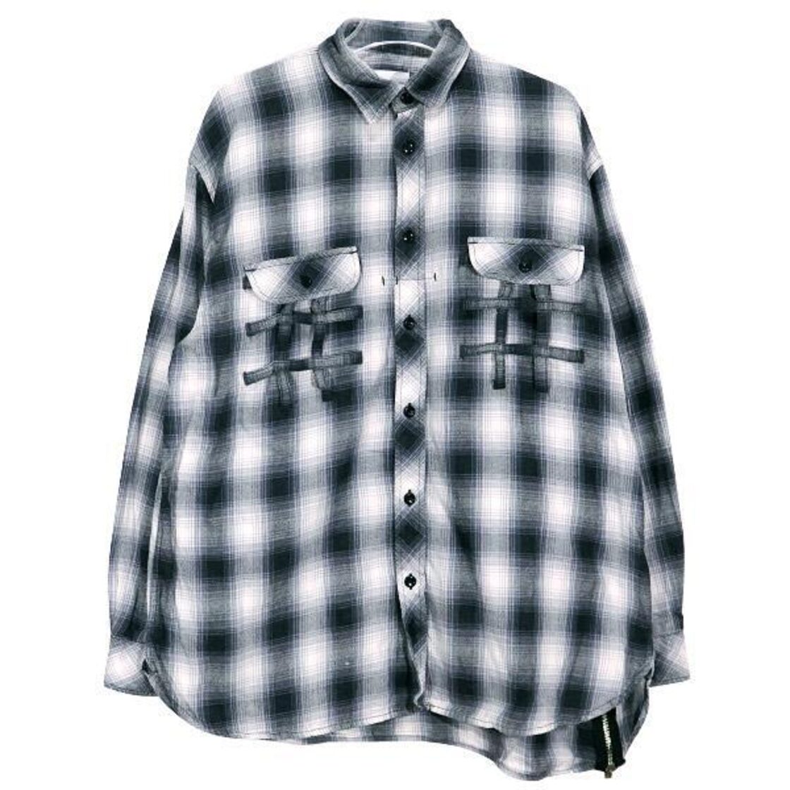 TAKAHIRO MIYASHITA The Soloist. SIDE BACK ZIP - NOT WORK SHIRT 