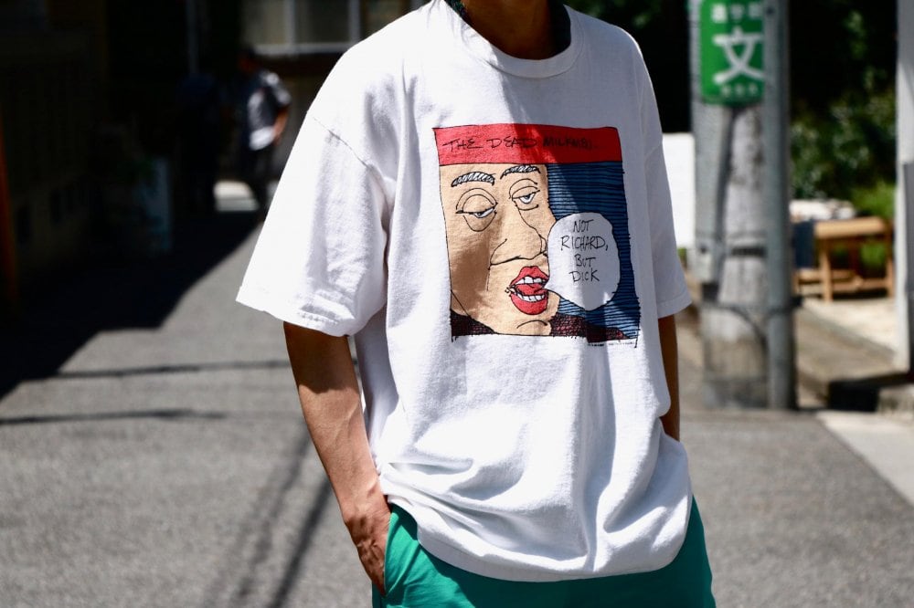 ロック꧂THE DEAD MILKMEN GILDAN製 バンドTシャツ M The Dead Milkmen