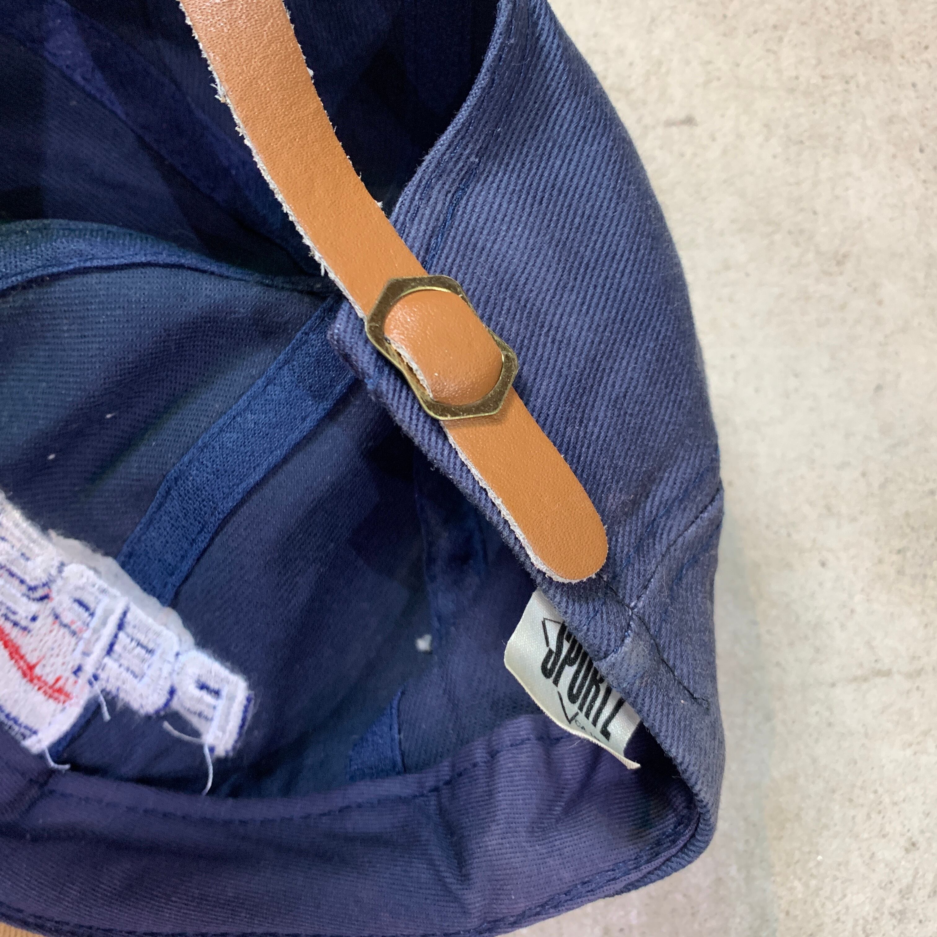 PEPSI】90s ペプシ レザーJKT 濃 シボ革 裏キルティング 企業モノ