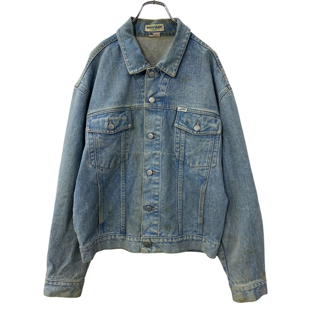 Benjamin Authentic Club Vintage Wash Denim Trucker Jacket Special