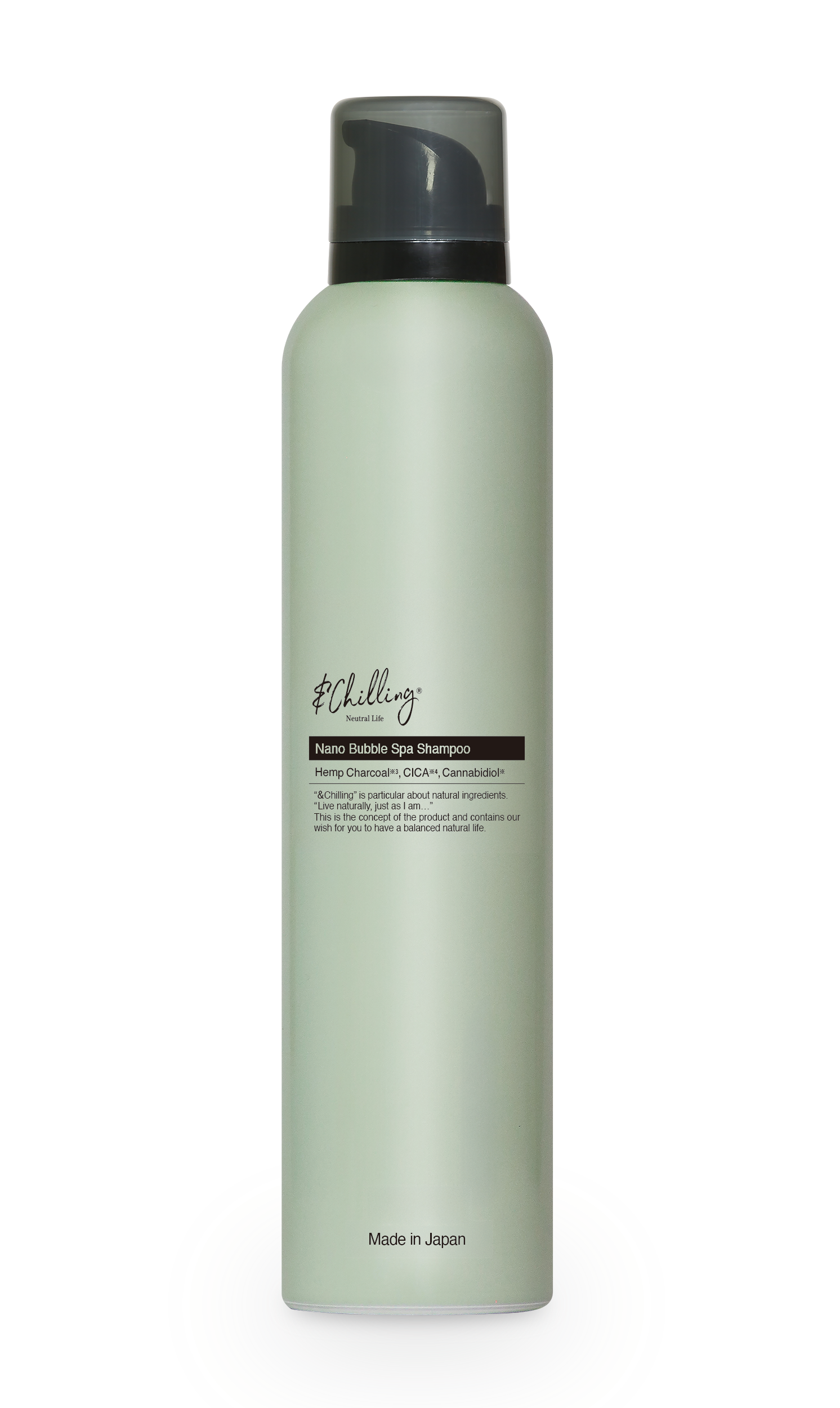 アンドチリング ナノバブルスパシャンプー200g ｜炭酸シャンプー