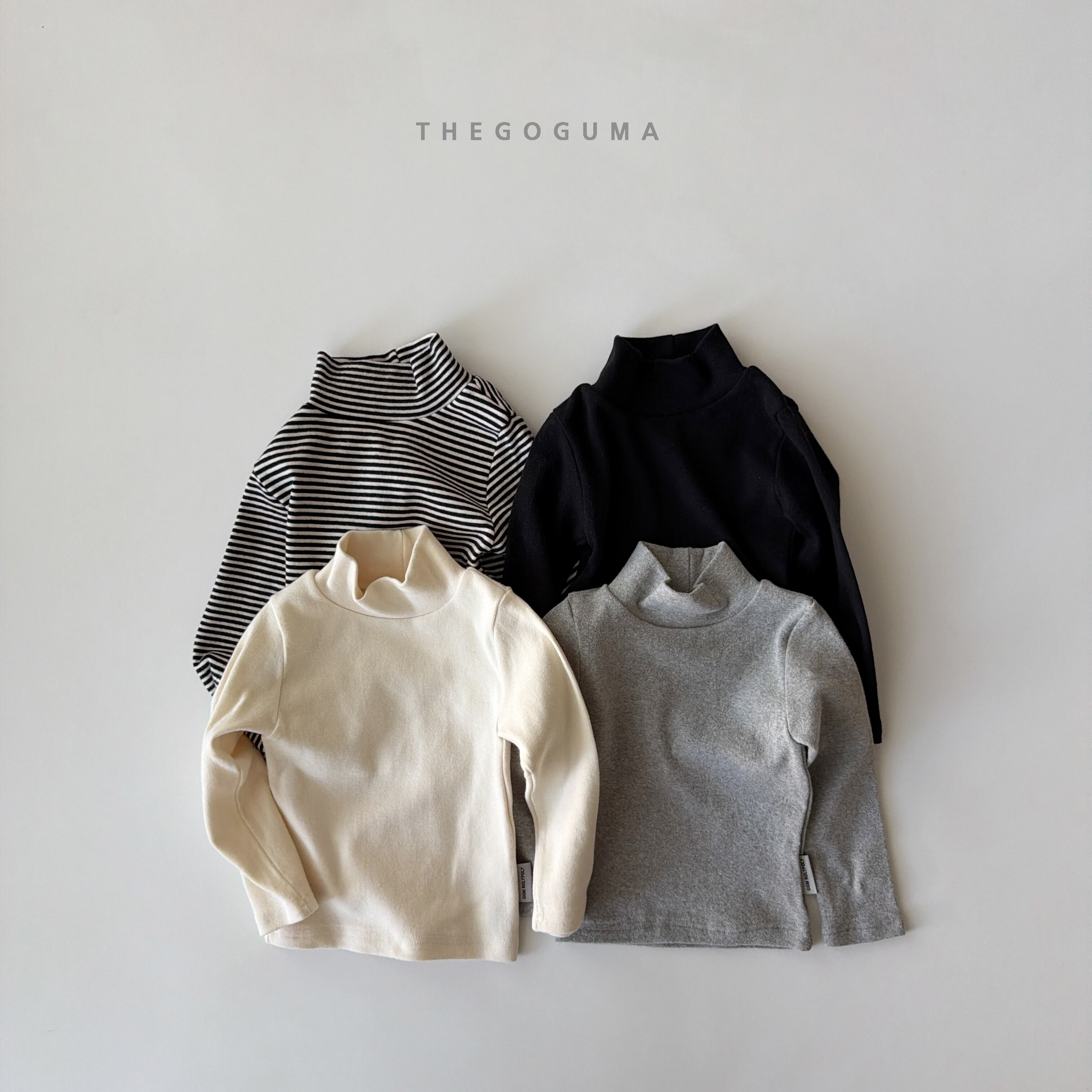 cozy turtleneck tee【the goguma】※11月下旬〜12月上旬発送予定