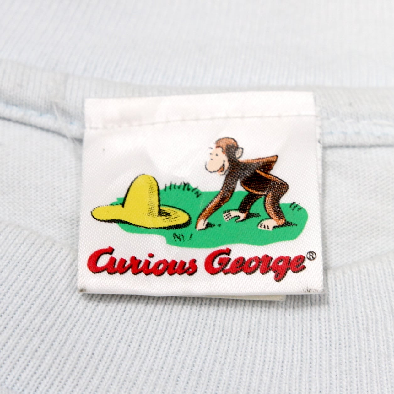 USED【M】Vintage 90s Curious George おさるのジョージ Tee / ©HMCo
